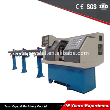 Máquina de rosqueamento de tubo CNC pvc com furo grande eixo CYK0660DT